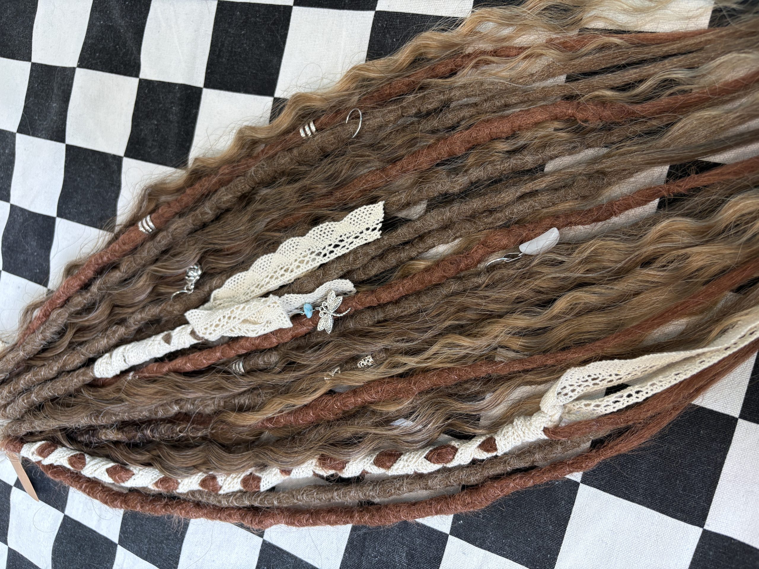 Partial braid in dreads&curls - Image 2