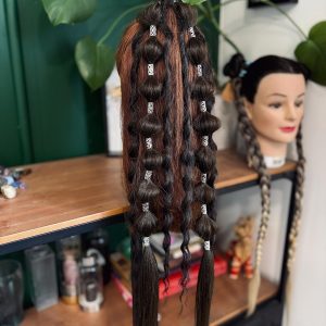 Handmade Boho Ponytail Bobbles — Style 9