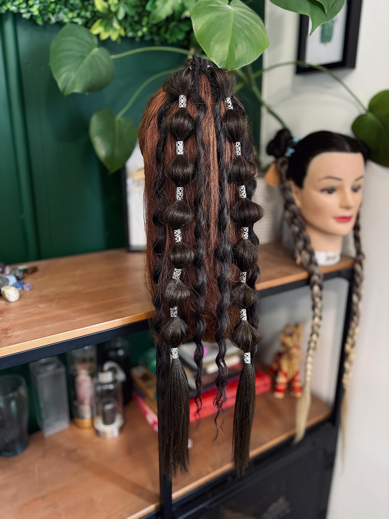 Handmade Boho Ponytail Bobbles — Style 9