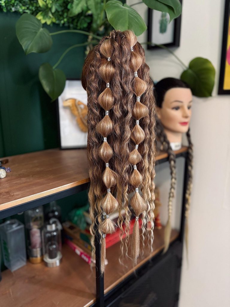 Handmade Boho Ponytail Bobbles — Style 7