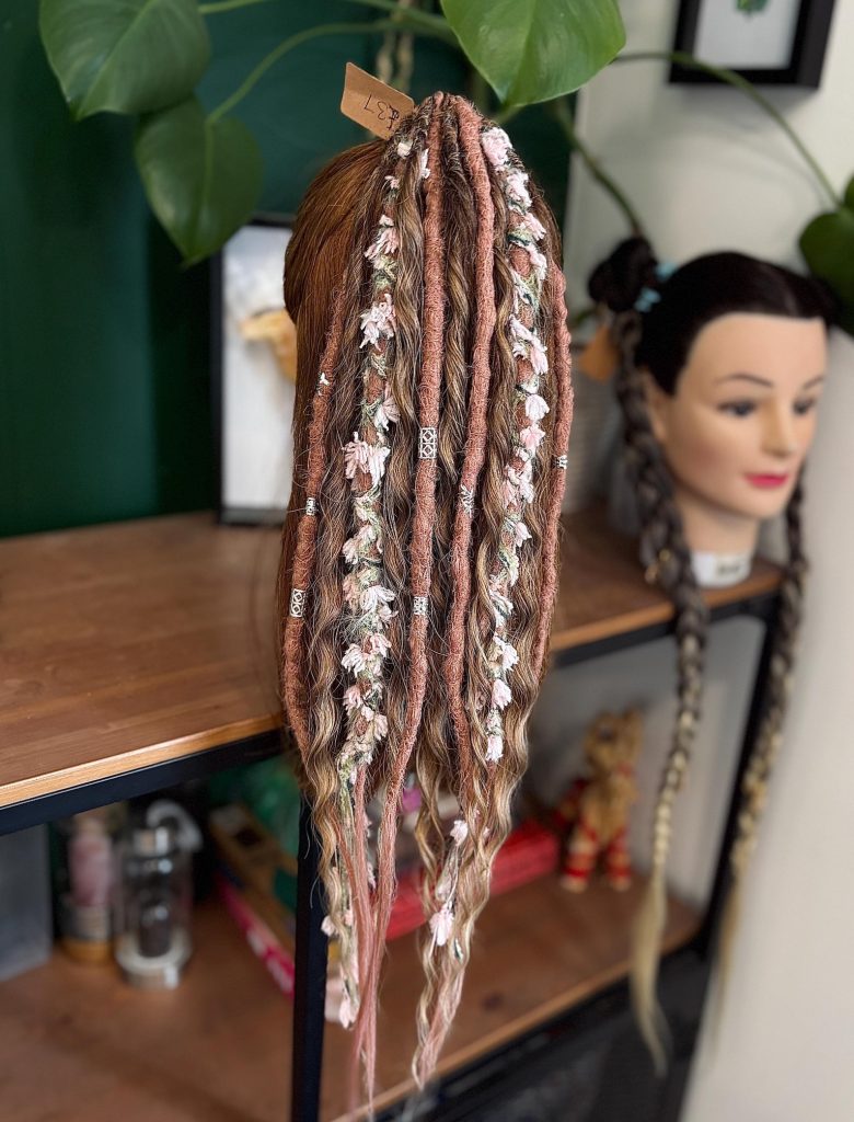 Handmade Boho Ponytail Bobbles — Style 4