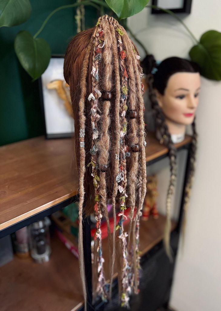 Handmade Boho Ponytail Bobbles — Style 2